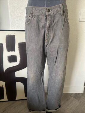 J. Crew Men's Gray Slim Jeans